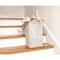 Hello Honey® 16" Woven & Whitewashed Rope Stair Basket with Handles